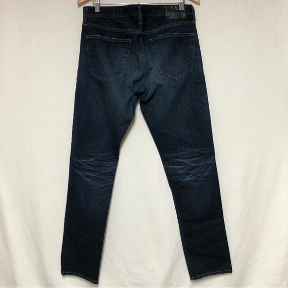 AG Adriano Goldschmied The Tellis Modern Slim Dark Wash Denim Jeans - Picture 4 of 14